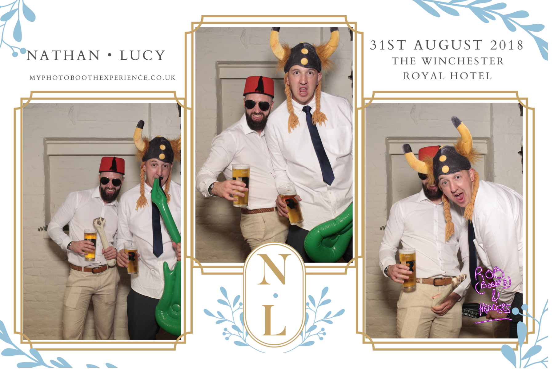 Nathan and Lucy’s wedding  | View more photos from the event at gallery.myphotoboothexperience.co.uk/u/MyPhotoBoothExperienceLtd/Nathan-and-Lucy’s-wedding